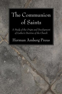 Herman Amberg Preus; — The Communion of Saints