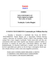 Carlos Biagini — TIAGO (William Barclay)