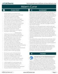 LitCharts — Adam S Curse - Poetry Study Guide (LitCharts).pdf