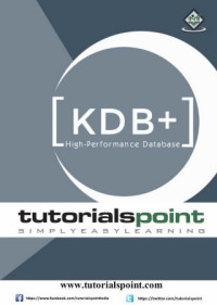 Tutorials Point — KDB+: High Performance Database