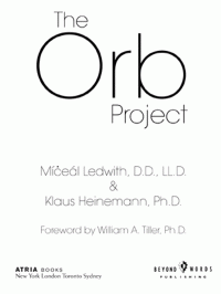 Klaus Heinemann & Miceal Ledwith — The Orb Project