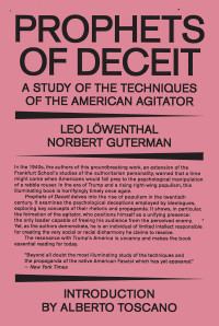 Leo Lowenthal;Norbert Guterman; & Norbert Guterman — Prophets of Deceit