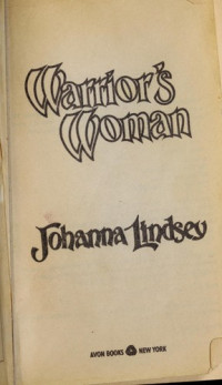 Johanna Lindsey [Lindsey, Johanna] — Warrior's Woman