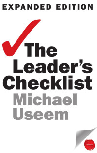 Michael Useem — The Leader's Checklist