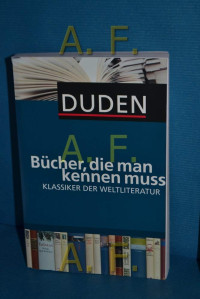 Heike Pfersdorff — Duden, Bücher, die man kennen muss