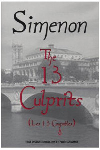 Georges Simenon — The 13 Culprits