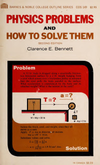 Bennett, Clarence E. (Clarence Edwin), 1902-1990 — Physics problems