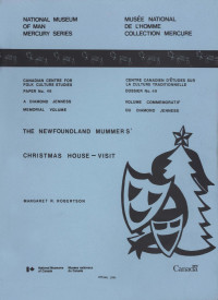 Margaret R. Robertson — Newfoundland mummers' Christmas house-visit