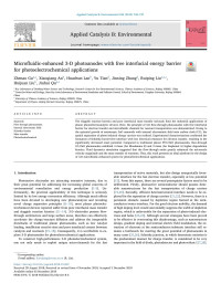 Zhenao Gu & Xiaoqiang An & Huachun Lan & Yu Tian & Jinxing Zhang & Ruiping Liu & Huijuan Liu & Jiuhui Qu — Microfluidic-enhanced 3-D photoanodes with free interfacial energy barrier for photoelectrochemical applications