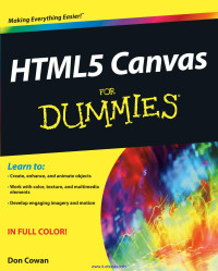 Cowan, Don — HTML5 Canvas For Dummies