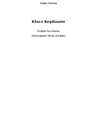 Andre Norton — Klucz Keplianów