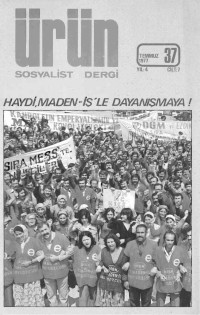 Türkiye Komünist Partisi — Ürün Sayı: 37 [Temmuz 1977]