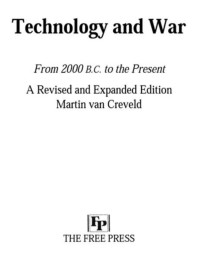 van Creveld, Martin — Technology and War