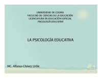 alfonso chavez — Microsoft PowerPoint - Psicología_Educativa.ppt