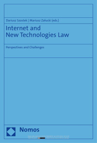 Dariusz Szostek, Mariusz Załucki — Internet and New Technologies Law