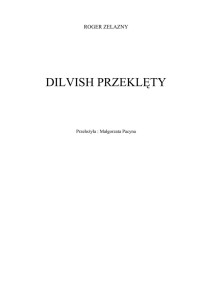 Dilvish 02 Dilvish Przeklęty — Zelazny Roger