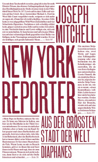 Joseph Mitchell; — New York Reporter