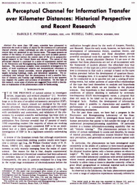 Harold Puthoff & Russell Targ — PerceptualChannel_IEEE_1976