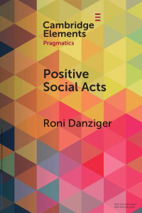 Roni Danziger — Positive Social Acts