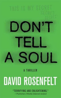 David Rosenfelt — Don't Tell a Soul