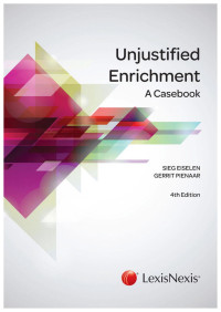 Sieg Eiselen — Unjustified Enrichment Casebk