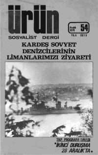 Türkiye Komünist Partisi — Ürün Sayı 54