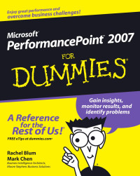 Blum, Rachel, Chen, Mark — Microsoft PerformancePoint 2007 For Dummies