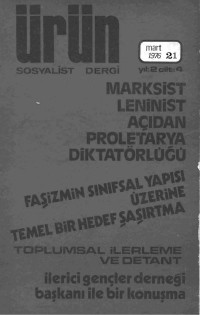 Türkiye Komünist Partisi — Ürün Sayı: 21 [Mart 1976]