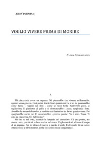 Jenny Downham — Voglio Vivere Prima Di Morire