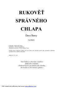 Barry — Rukověť správného chlapa