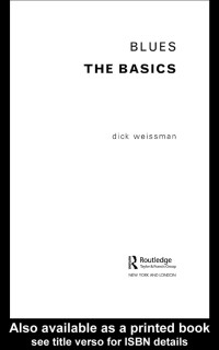 dick weissman — Blues: The Basics