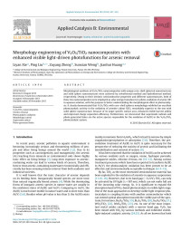 Liyan Xie & Ping Liu & Zuyang Zheng & Sunxian Weng & Jianhui Huang — Morphology engineering of V2O5/TiO2 nanocomposites with enhanced visible light-driven photofunctions for arsenic removal