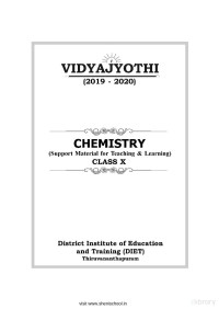 Vidyajyothi — Chemistry