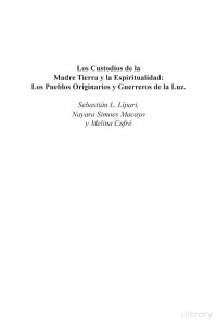 Sebastián Luis Lípari — Los custodios de la madre Tierra y espiritualidad