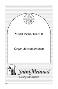 SAINT MEINRAD ARCHABBEY — Modal Psalm Tones