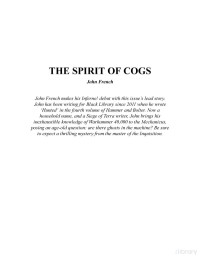 John French — The Spirit of Cogs (Adeptus Mechanicus Short Story).