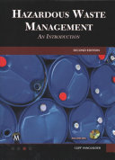 VanGuilder, Cliff — Hazardous Waste Management: An Introduction