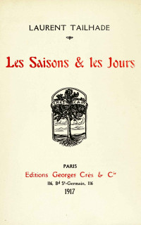 Laurent Tailhade — Les saisons & les jours