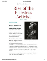 Layla Saad — Rise of the Priestess Activist