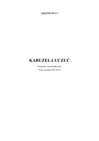 Jodi Picoult — Karuzela uczuć