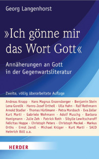 Georg Langenhorst — "Ich gönne mir das Wort Gott"