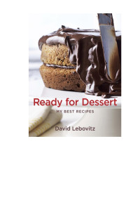 David Lebovitz — Ready for Dessert, My Best Recipes