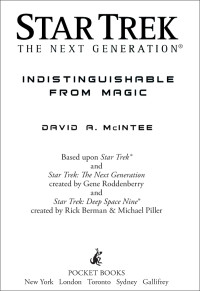 David A. McIntee; — Indistinguishable From Magic