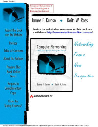 James F. Kurose, Keith W. Ross — Computer Networking Top-Down Approach Featuring Internet