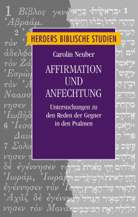 Carolin Neuber — Affirmation und Anfechtung