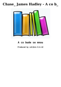 A co bude se mnou — Chase_ James Hadley - A co b_