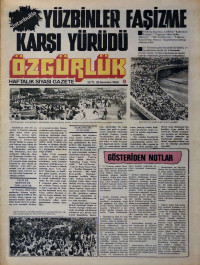 Halkın Kurtuluşu — Özgürlük Sayı: 9 [28 Temmuz 1980]