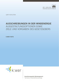 Gary Hohlstein — Ausschreibungen in der Windenergie