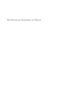 John Shovlin — The Political Economy of Virtue: Luxury, Patriotism, and the Origins of the French Revolution