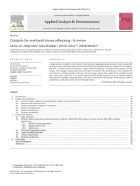 Sandra SÃ¡ — Catalysts for methanol steam reformingâ€”A review